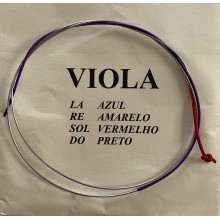 Corda Viola de Arco Mauro Calixto Sol - Vermelho